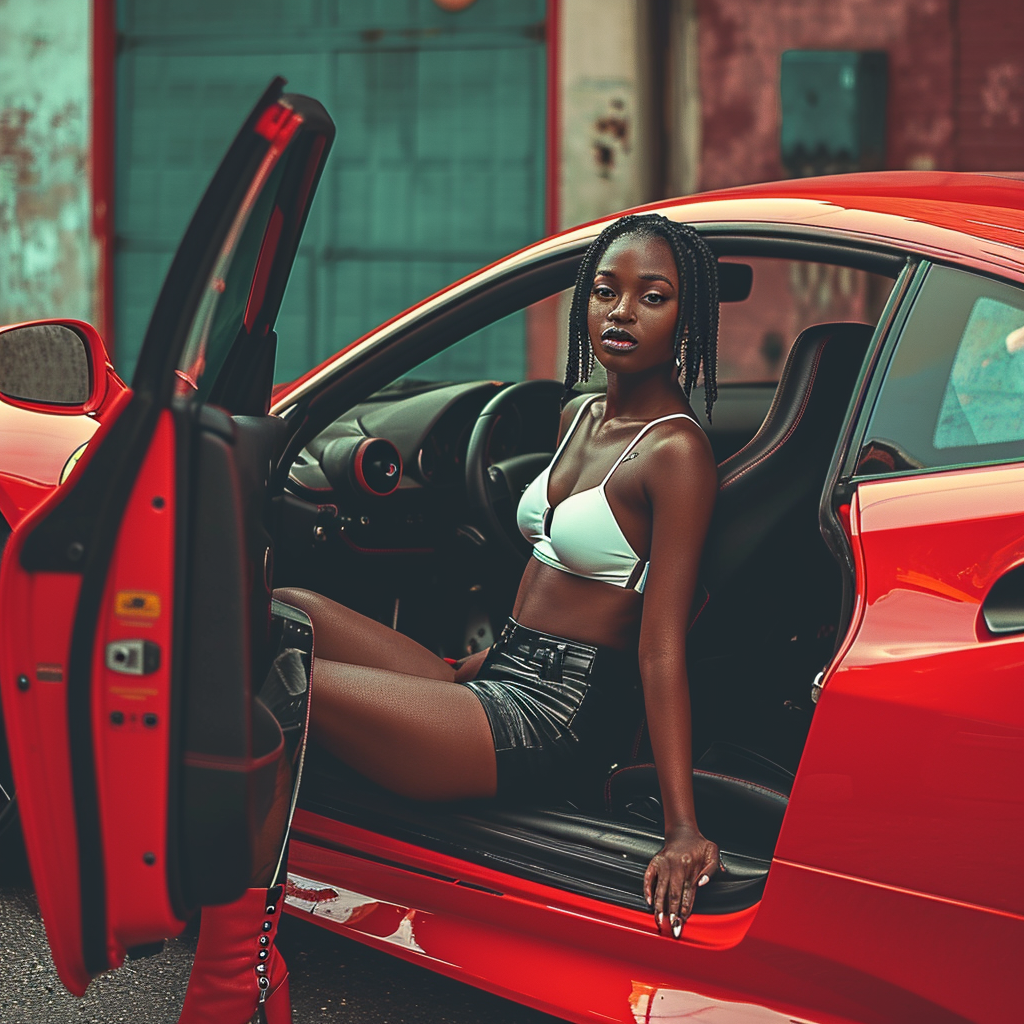 Reallynotsurennnjjjjjjkj Black Female Model White Crop Top Blac 0990caf5 8065 48ac A423 99ae2b12b2d2