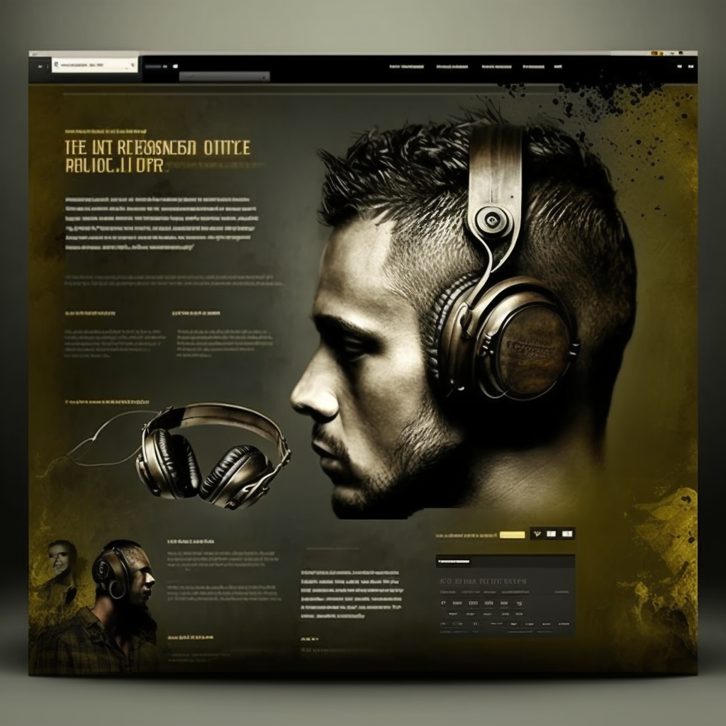 Icepotnoodle Website Design For A Music Site For Cool New Artis 1b7a612f 6828 46e6 A629 51760fcb26a0