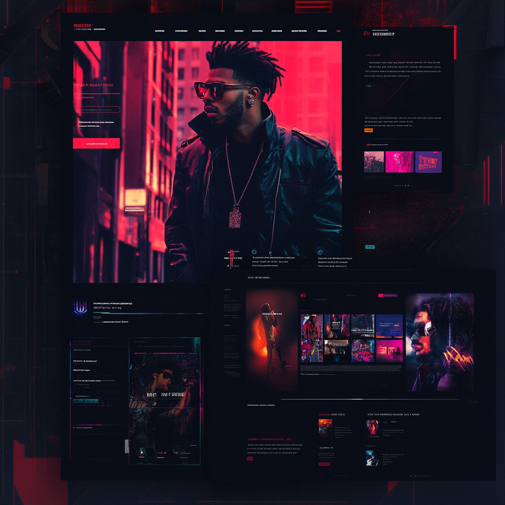 Reallynotsurennnjjjjjjkj Website Layout For A Rapper Edgy And B B3052a09 12f7 439c B2d9 71bc3fc4f017