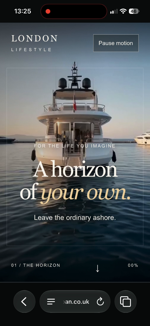 London Lifestyle website
