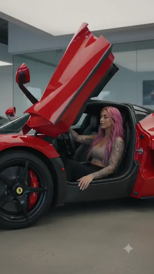 Ferrari Scissor Door Reveal