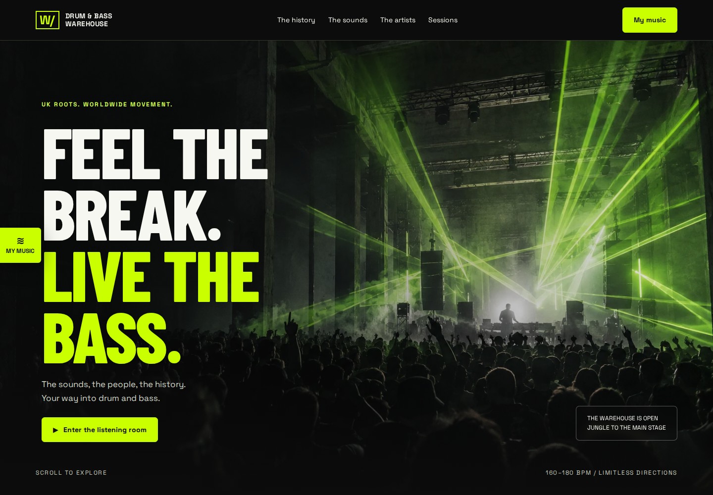 Drum And Bass website