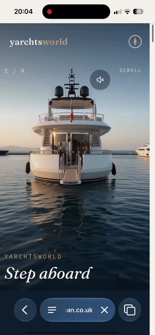 Step aboard — Digital / Website demonstration