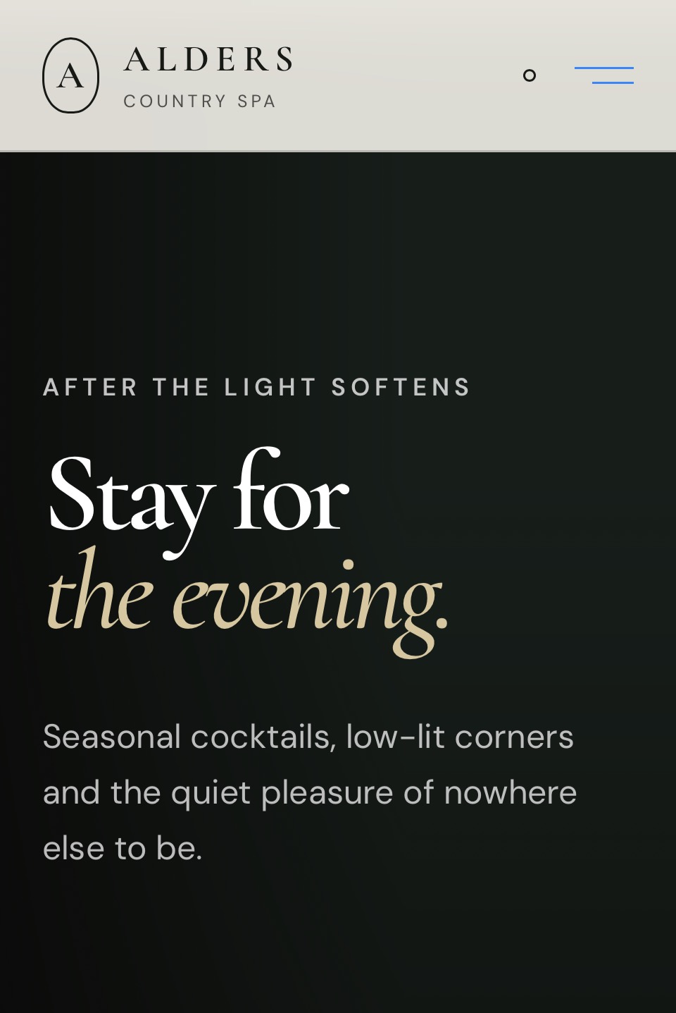 Spa website