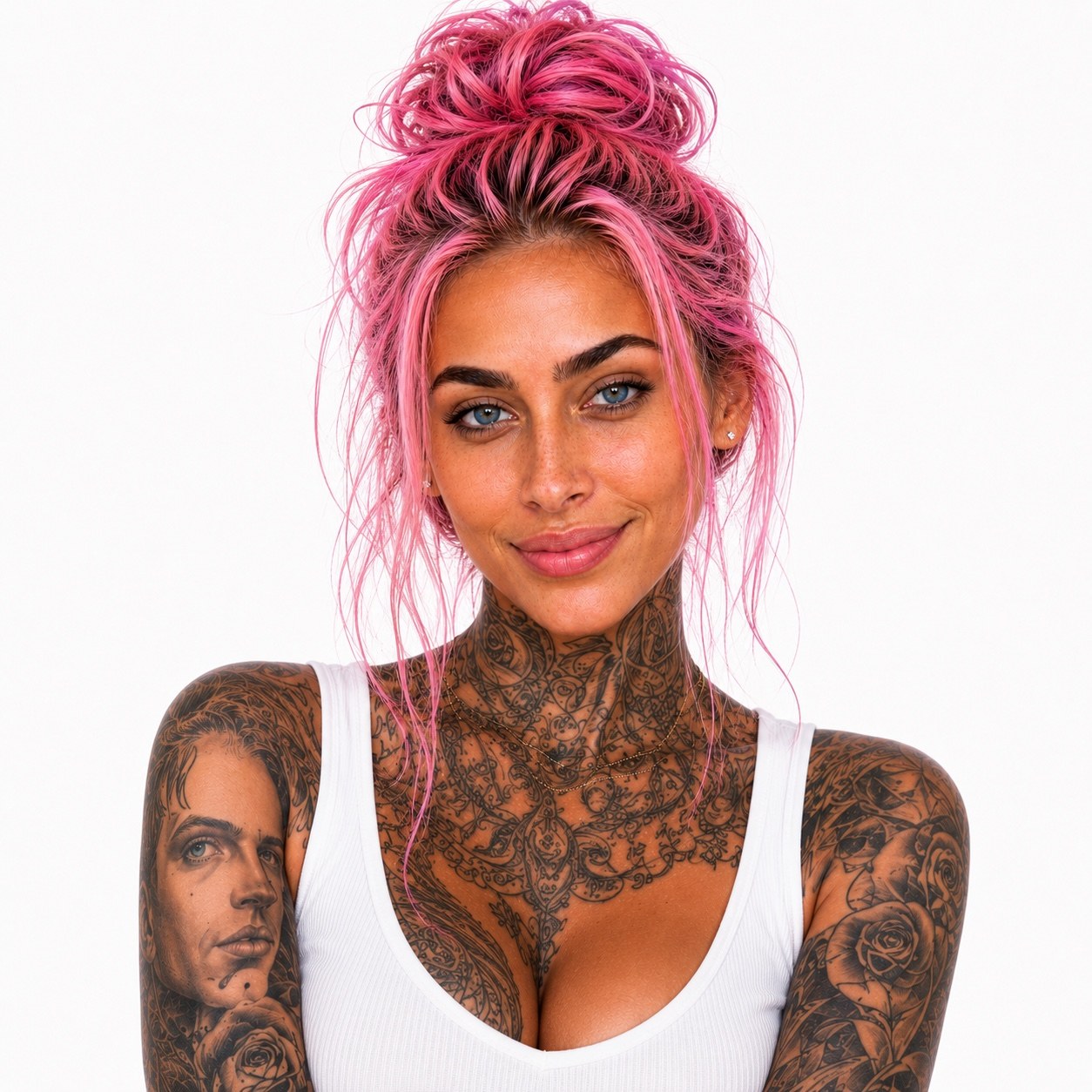 The pink muse