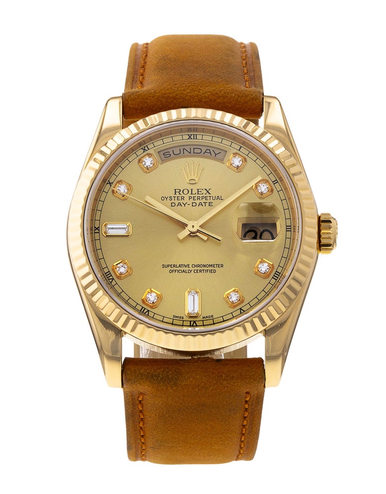 Rolex Day-Date reference 118238, a distinct Watchfinder example