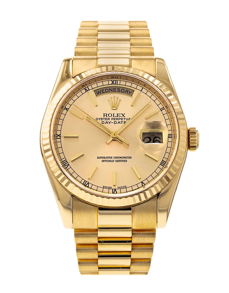 Rolex Day-Date reference 118238, a distinct Watchfinder example