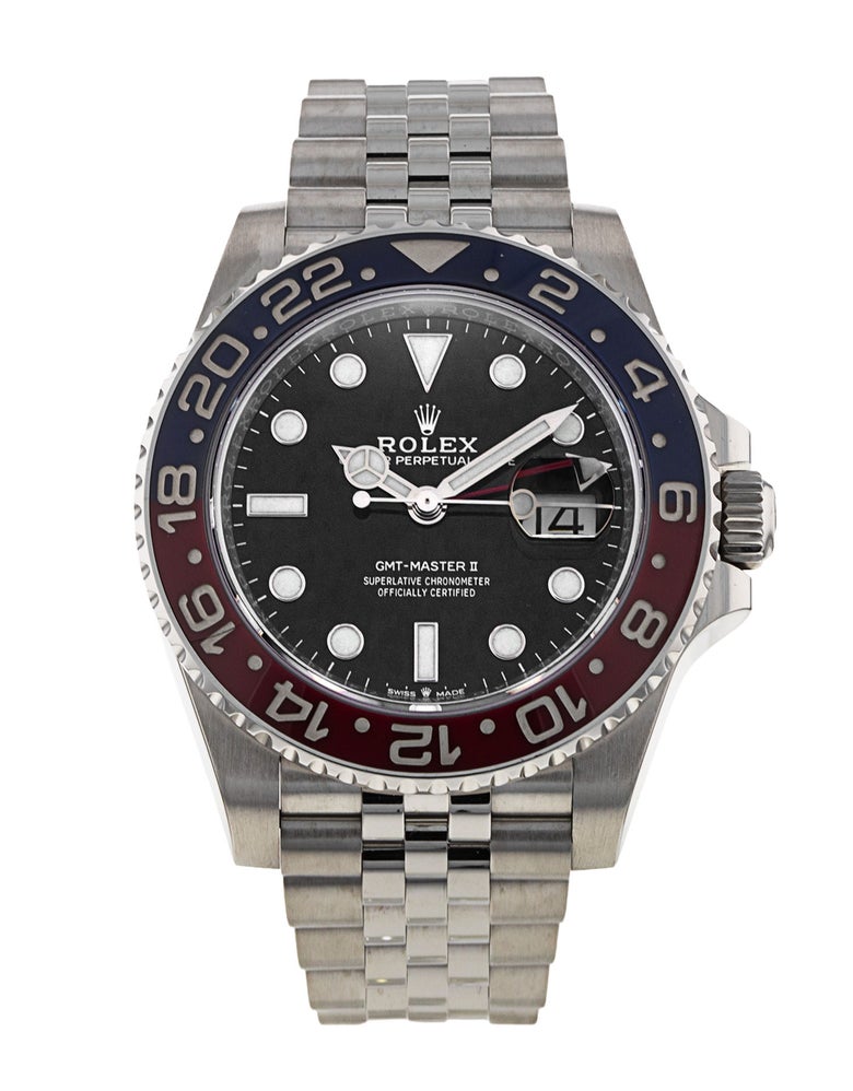 Rolex GMT-Master II reference 126710BLRO, a distinct Watchfinder example