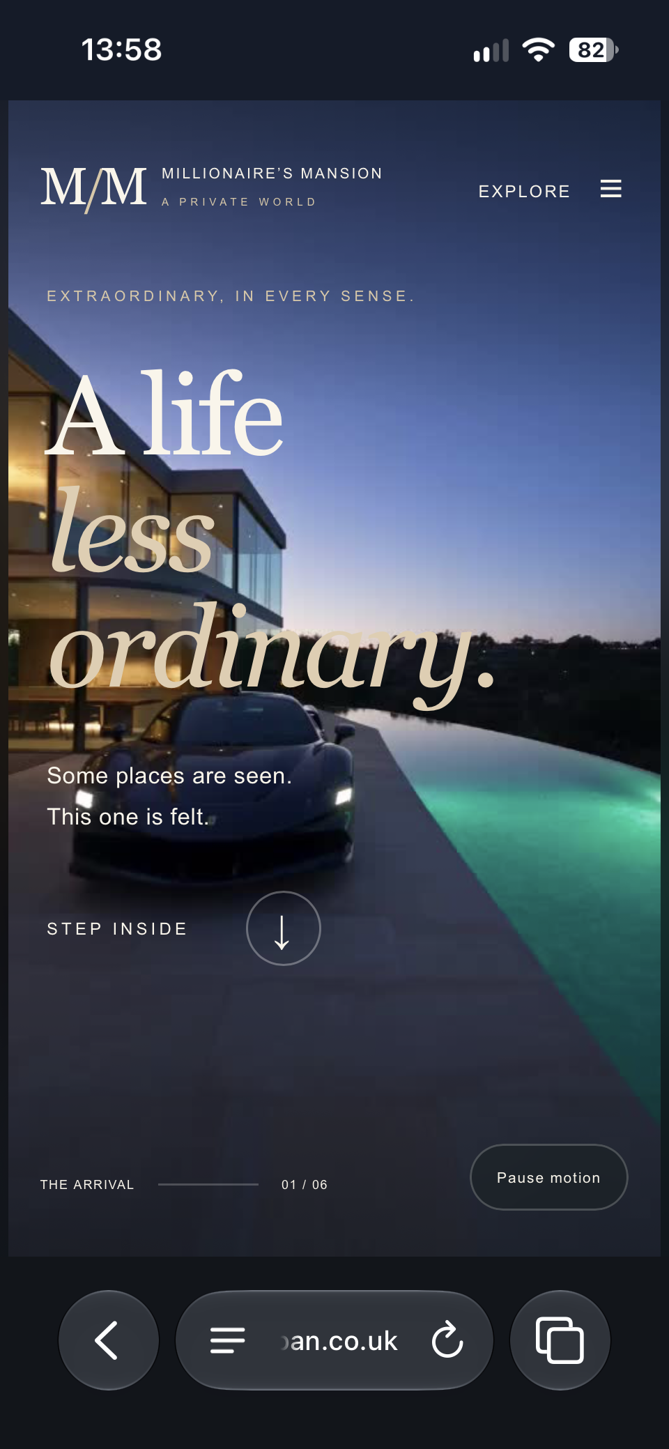 Millionaires website