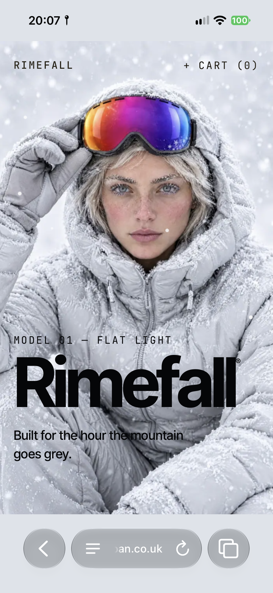 Rimefall website